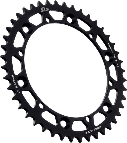  JT SPROCKETS Rear Sprocket - Black - 44 Tooth - Yamaha JTA853.44BLK 