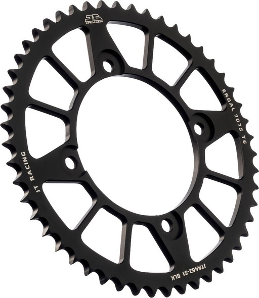  JT SPROCKETS Rear Sprocket - Kawasaki - Black - 51 Tooth JTA462.51BLK 