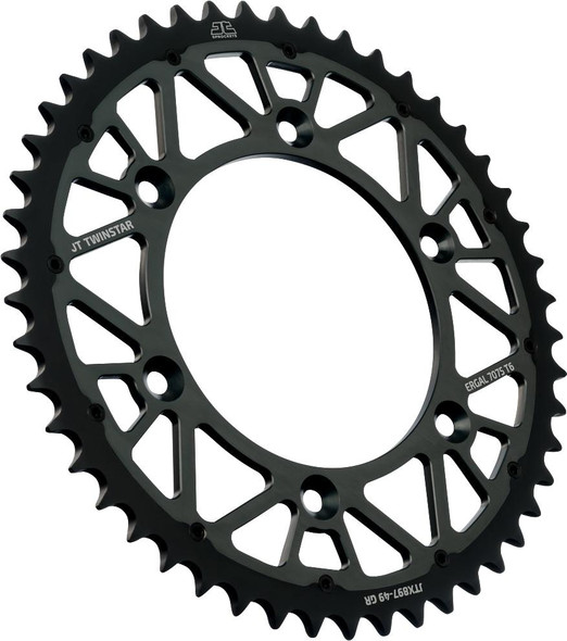  JT SPROCKETS Steel Rear Sprocket - Graphite - 49 Tooth JTX897.49GR 