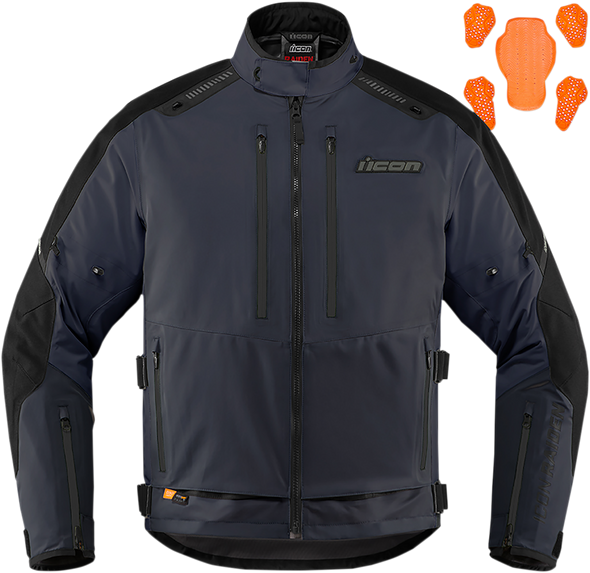 ICON Raiden* Jacket - Blue - Large 2820-4998