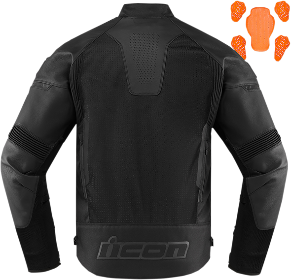 ICON Contra2* Perf CE Jacket - Stealth - XL 2810-3663