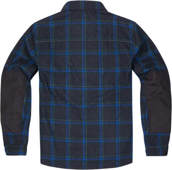 ICON Upstate* Riding Flannel Shirt - Blue - Small 2820-5365