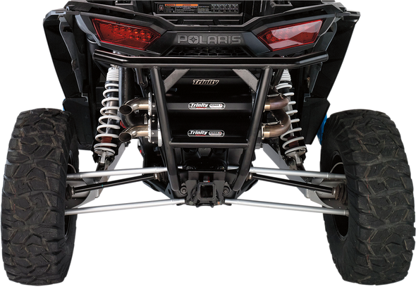 MOOSE RACING Rear Bumper - Black - RZR 1005-BK