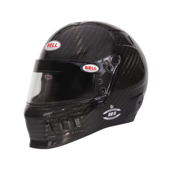 Bell Helmets BR8 Carbon Full Face Helmet Snell SA2025 Head and Neck Support Ready Size 7-3/8 1238B04