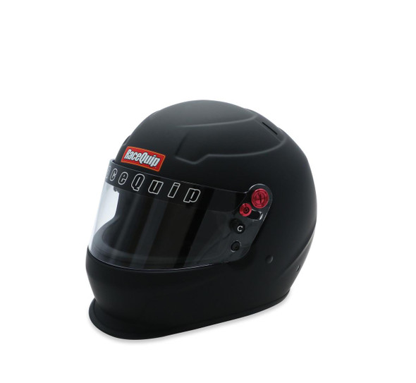 RACEQUIP Racequip Pro25 Full Face Helmet Snell SA2025 Head and Neck Support Ready Flat Black Small 277992RQP 