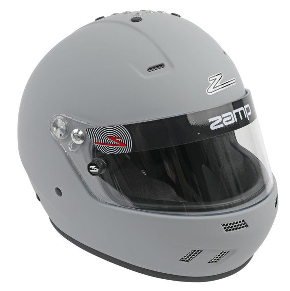 ZAMP Zamp RZ-57V Full Face Helmet Medium Flat Gray Snell SA2025 H78315FM 