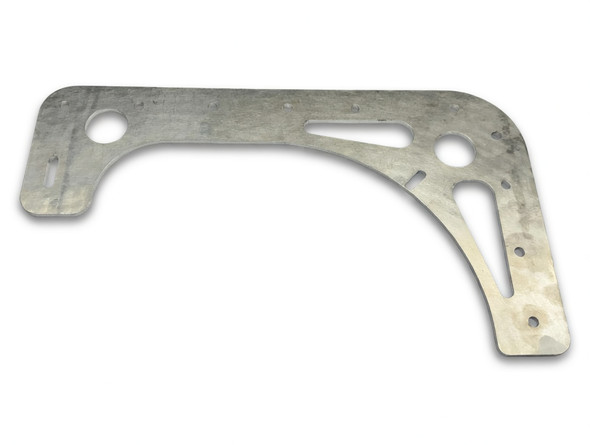 J J MOTORSPORTS Modified Valance Lower Nose Support 3/16" Thick Aluminum Nose Support IMCA USRA