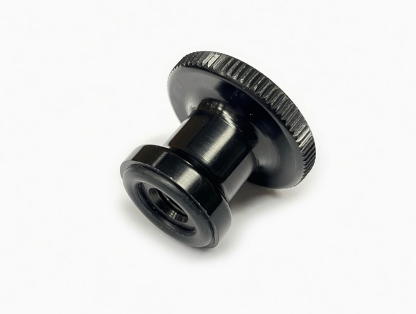 J J MOTORSPORTS Air Filter Nut 5/16-18 Aluminum Anodized Black IMCA Modifieds Late Models