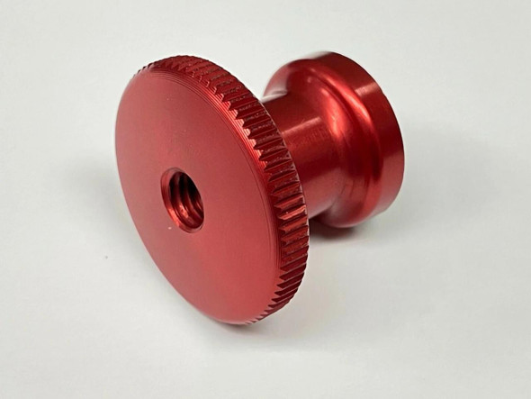 J J MOTORSPORTS Air Filter Nut 5/16-18 Aluminum Anodized Red IMCA Modifieds Late Models 