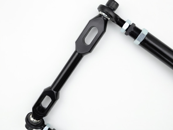 J J MOTORSPORTS 9" Adjustable Upper Control Arm with Slotted Shaft