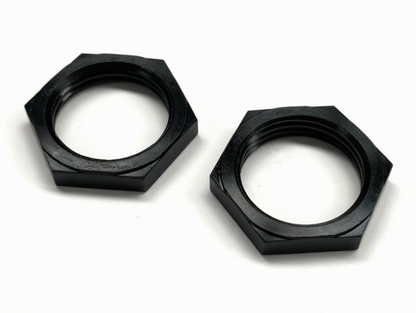 J J MOTORSPORTS Weight Jack Bolt Nuts 1-1/8 -12 Thin Skinny Jam Nuts RH 2 Pack