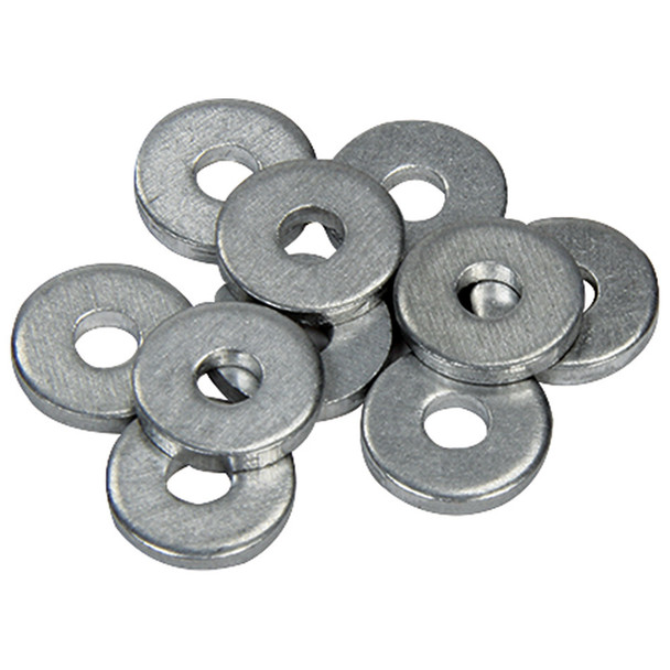 1/8in Back Up Washers 500Pk Aluminum ALL18200
