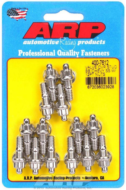 S/S Valve Cover Stud Kit 12pt. (14) ARP400-7612