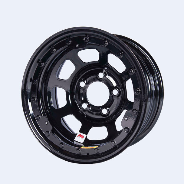 15x8 IMCA B/Lock Wheel Black D-Hole 5x5 BAS58D53ILK