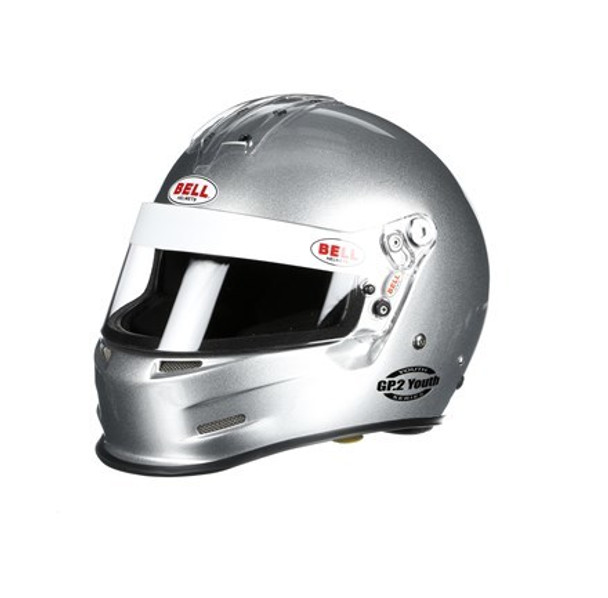 GP2 Youth Helmet Silver 4XS SFI24.1-15 BEL1425021