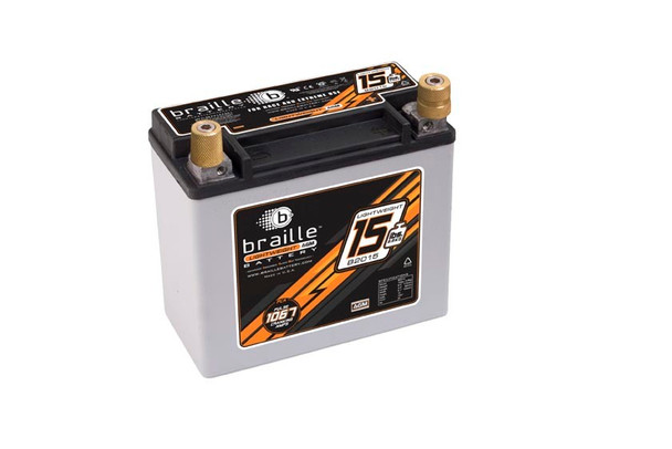 Racing Battery 15lbs 1067 PCA 6.8x3.3x6.1 BRBB2015