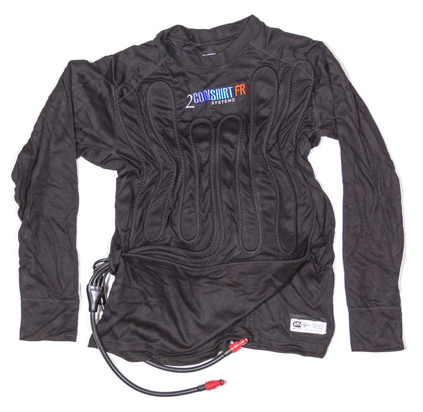 2 Cool Shirt Black Med SFI 3.3 CST1024-2032