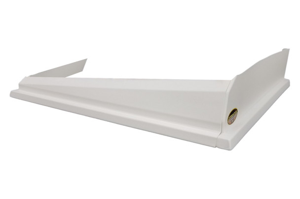 Valance Modified 3-Pc White DOM408-WH