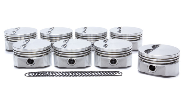 SBC E Piston Set 4.030 F/T -5cc DSS8710-4030 SBC E Piston Set 4.030 F/T -5cc DSS8710-4030