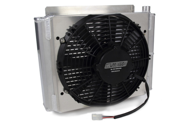 Transmission Cooler w/ Fan & Shroud Double Pass DUNDB-30613
