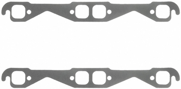 SB Chevy Exhaust Gaskets Square Port Stock Size FEL1444