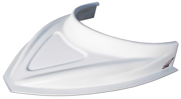 MD3 Hood Scoop 3in Tall Curved White FIV040-4114-W