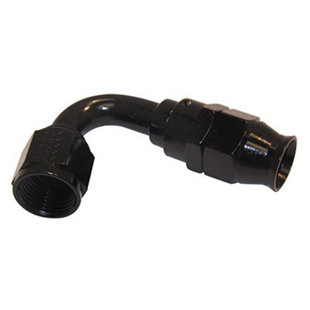 Hose Fitting #12 120 Deg PTFE Black FRG681212-BL