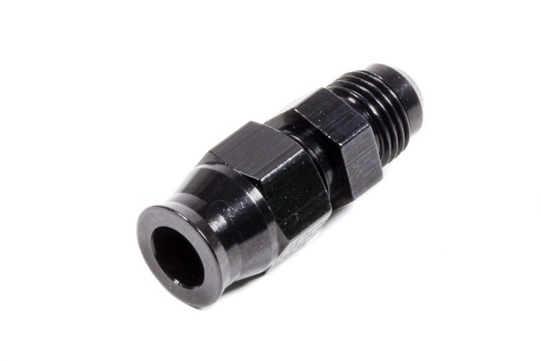 6AN Male to 3/8in Tube Adapter Fitting  Black FRG892006-BL