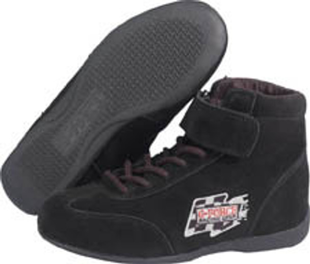 GF235 RaceGrip Mid-Top Shoes Black Size 12 GFR0235120BK