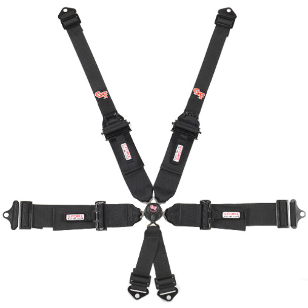 6pt Harness Camlock Black SFI16.5 HNR GFR7601BK