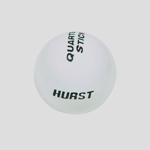 Quarter Stick Knob-White  HUR163-1036