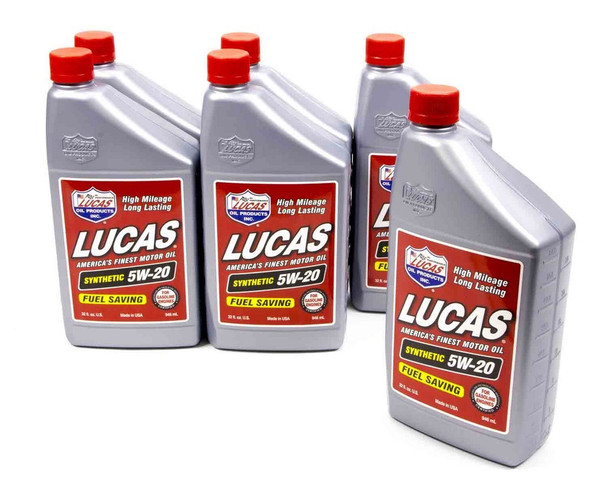 Synthetic 5w20 Oil 6x1 Qt LUC10082-6