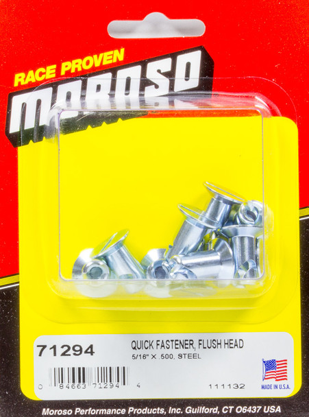 Flush Head Quick Fastener 5/16 x .500 MOR71294