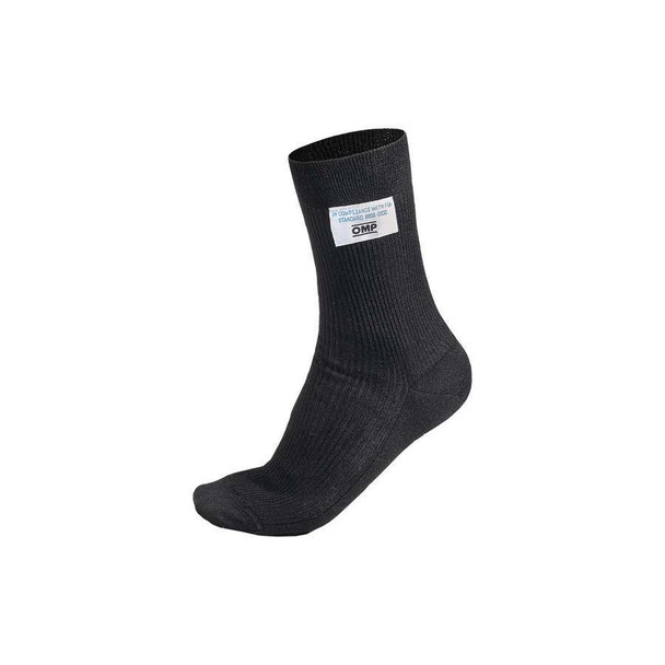 Nomex Socks Short Medium BLK SFI3.3 FIA8856-2000 OMPIAA724071M