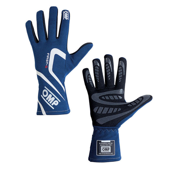 FIRST-S Gloves Blue Size XL OMPIB761EBXL