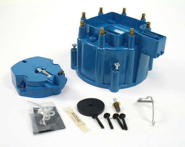 GM V8 Cap & Rotor Kit - Blue PRTD4002