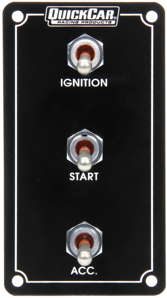 Ign. Panel Extreme Vert. 3 Switch Dual Ignition QRP50-7911