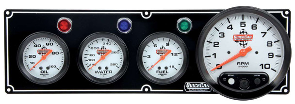 3-1 Gauge Panel OP/WT/FP w/5in Tach Black QRP61-6742