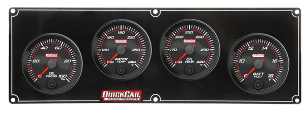 Redline 4 Gauge Panel OP/WT/OT/Volt QRP69-4027