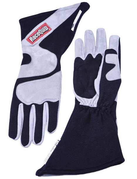 Gloves Outseam Black/ Gray X-Large SFI-5 RQP358606