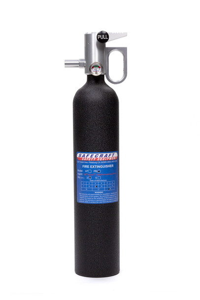 Fire Extinguisher 3lb Black Wrinkle Novec SFCPB3BW
