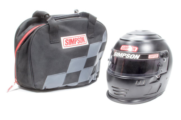 Simpson Helmet Spdwy Shark 7-1/4 Flat Black SA2015 SIM6707148