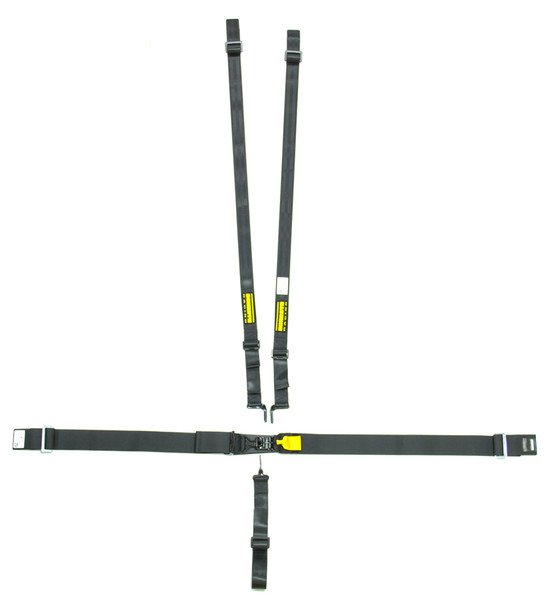5pt Harness System SFI LatchLink Black HANS SRBSR76050H