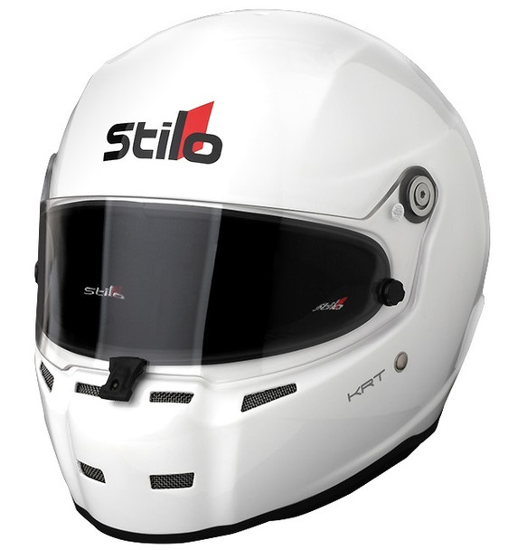 Helmet ST5 White X-Lar / Lrg K 2015 Adult Karting STIAA0714AH2Q60