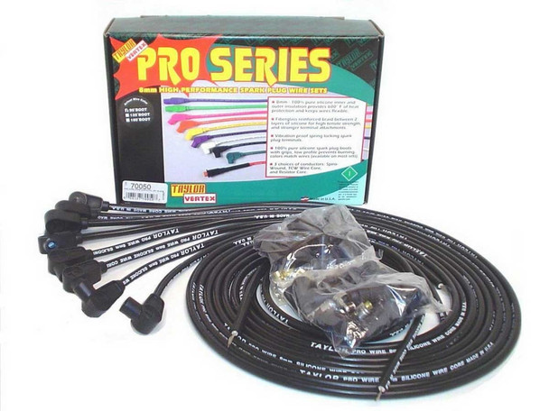 8mm Black Pro Wire 90 Dg  TAY70050