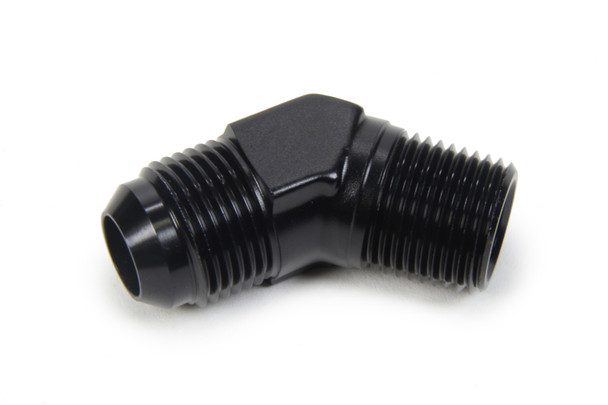 AN to NPT 45 Degree #10 x 1/2 TXRHF-94104-BLK AN to NPT 45 Degree #10 x 1/2 TXRHF-94104-BLK