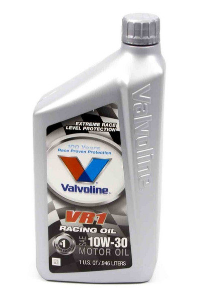 HP 10W30 Racing Oil VR1 1 Quart Valvoline VAL822388-C