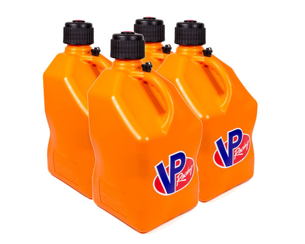 Utility Jug 5 Gal Orange Square (Case 4) VPF3574