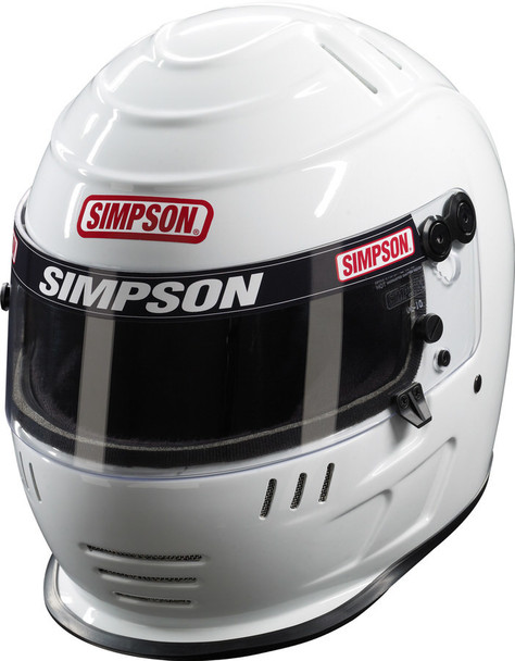 Simpson Helmet Spdwy Shark 7-3/8 White SA2015 SIM6707381