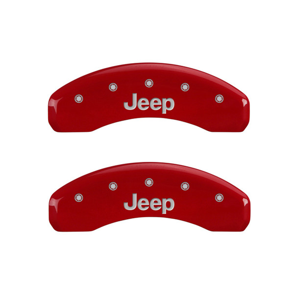 07-   Wrangler Caliper Covers Red MGP42007SJEPRD